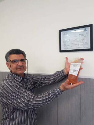 اولین کیسه پلاسما جنوب کشور